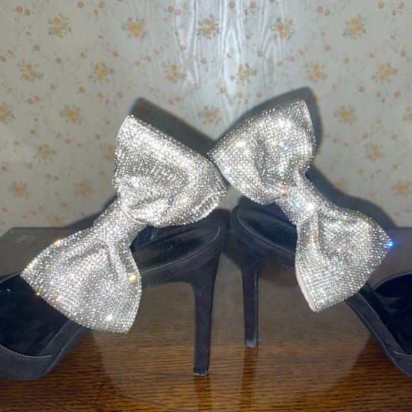 Aminah Abdul Jillil for INC Forever Your Girl Bow Slingback Pumps Macy's - Picture 7 of 12